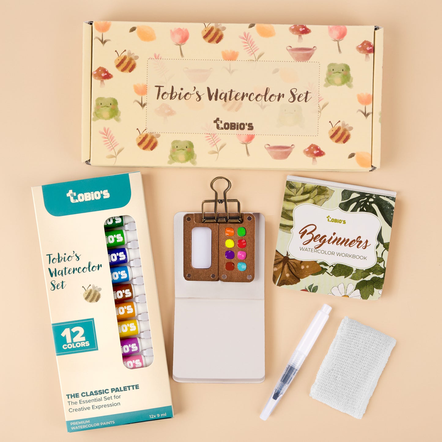 Tobios™ Pocket-Aquarellset