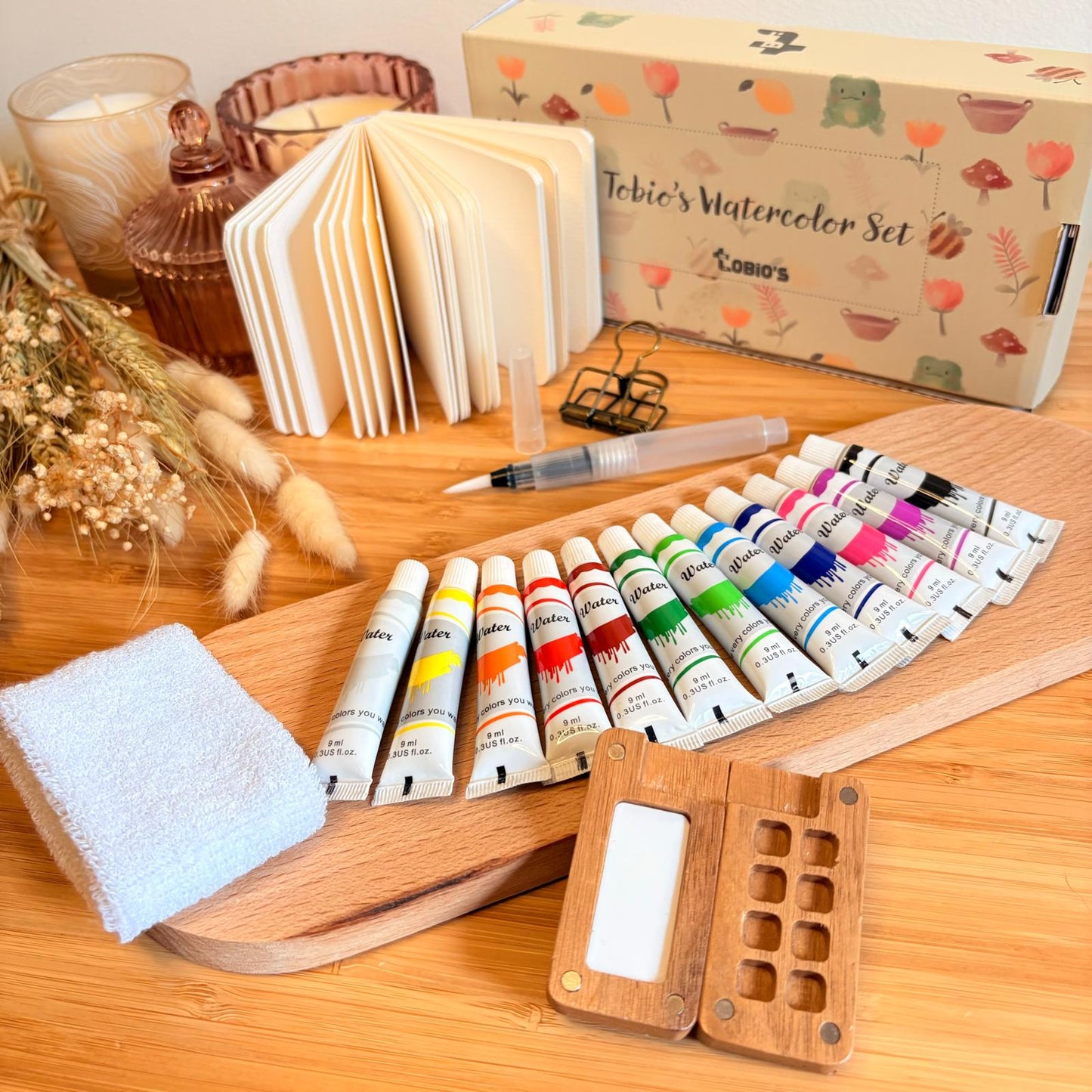 Tobios™ Pocket-Aquarellset