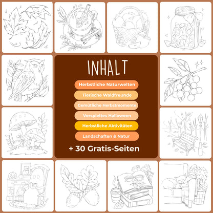 Tobio's™ Anfänger-Übungsbuch: Herbst