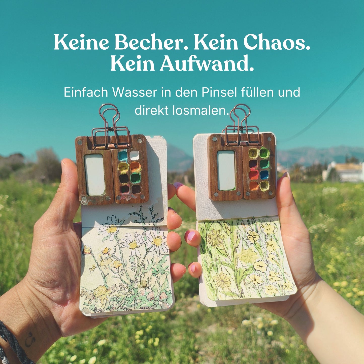 Tobios™ Pocket-Aquarellset